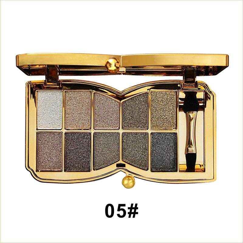✨10 colors Sparkle Shimmer Eyeshadow Palette