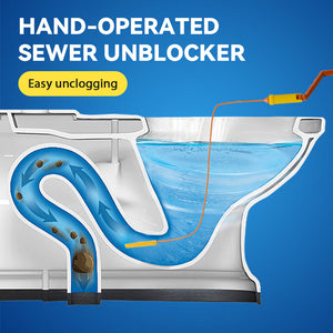 Hand-Operated Sewer Unblocker