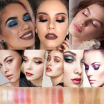 Load image into Gallery viewer, ✨10 colors Sparkle Shimmer Eyeshadow Palette
