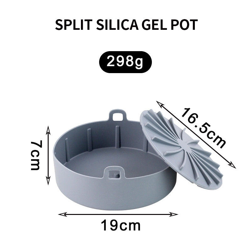 2-in-1 Air Fryer Silicone Pot
