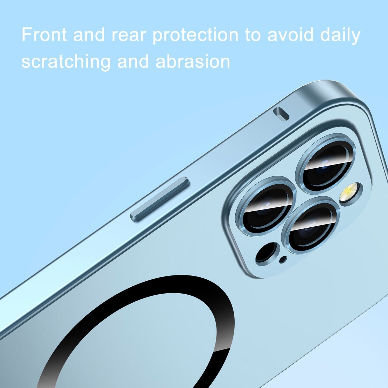 Magnetic Charging Anti-collision Matte Protective Case